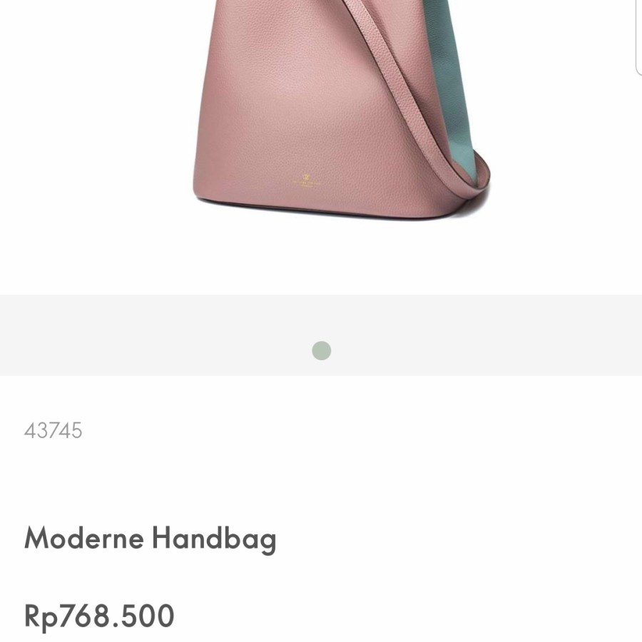 Tas Slempang Tas Jinjing Wanita Moderne Handbag Pink Ellegant Yuk di borong kak