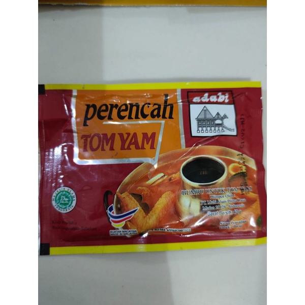 

Bumbu Adabi Perencah Tomyam - Bumbu Tomyam Instant /tom yam Best seller ❤