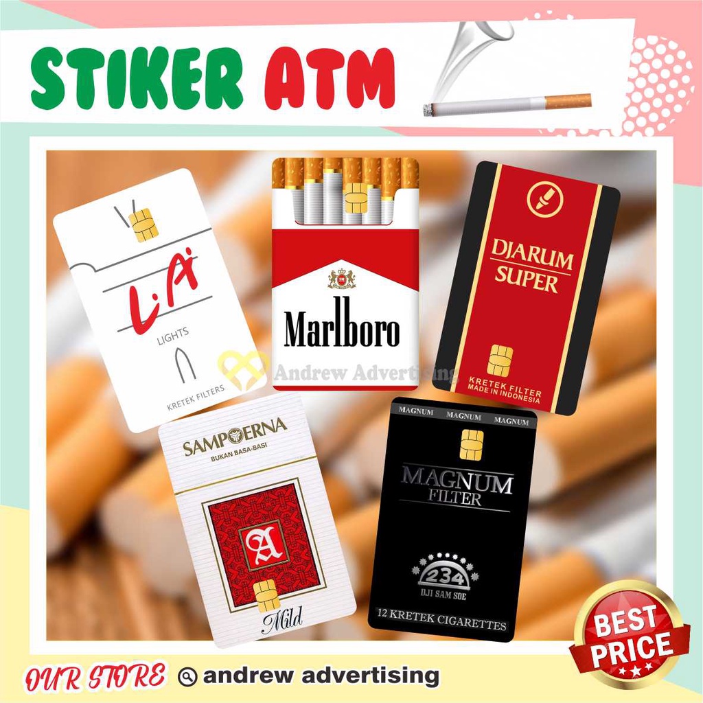 

STIKER ATM SMOKING ROKOK | GARSKIN / STIKER KARTU ATM / SKIN KARTU ATM / DEBIT / CREDIT / EMONEY / FLAZZ