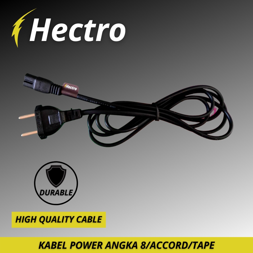 HECTRO Kabel power angka 8/accord/tape