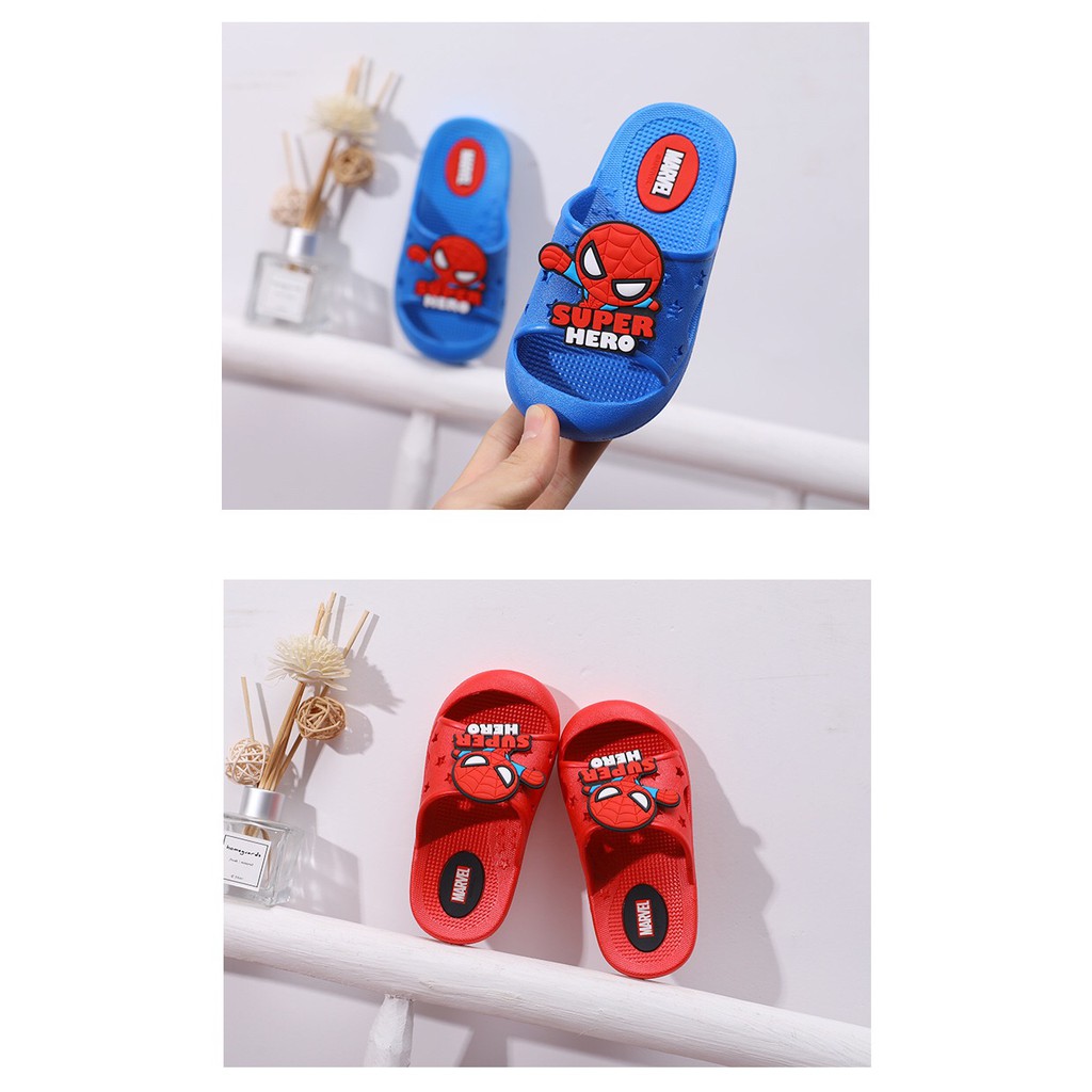 SANDAL ANAK PEREMPUAN SANDAL SLOP DISNEY MARVEL SANDAL TIDUR ANTI-SLIP SM