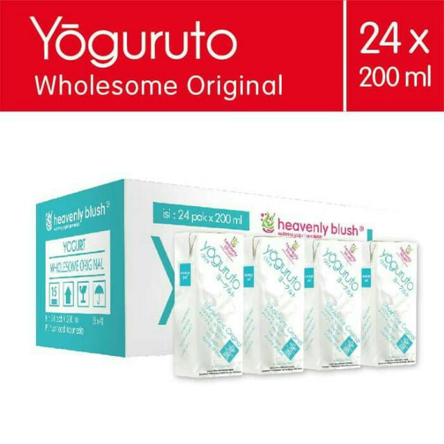 

Heavenly Blush Yoguruto Wholesome Original 24 pcs x 200 ml