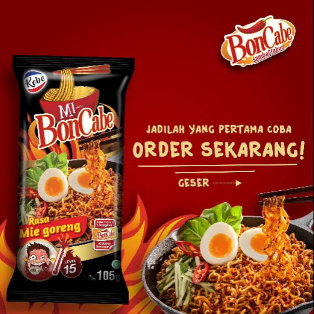 READY KOBE!! Mie Boncabe Mie Goreng Terbaru