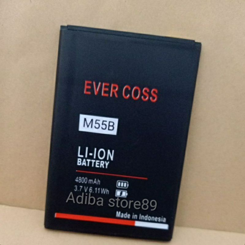 Baterai Batre Evercoss M55B Original Battery