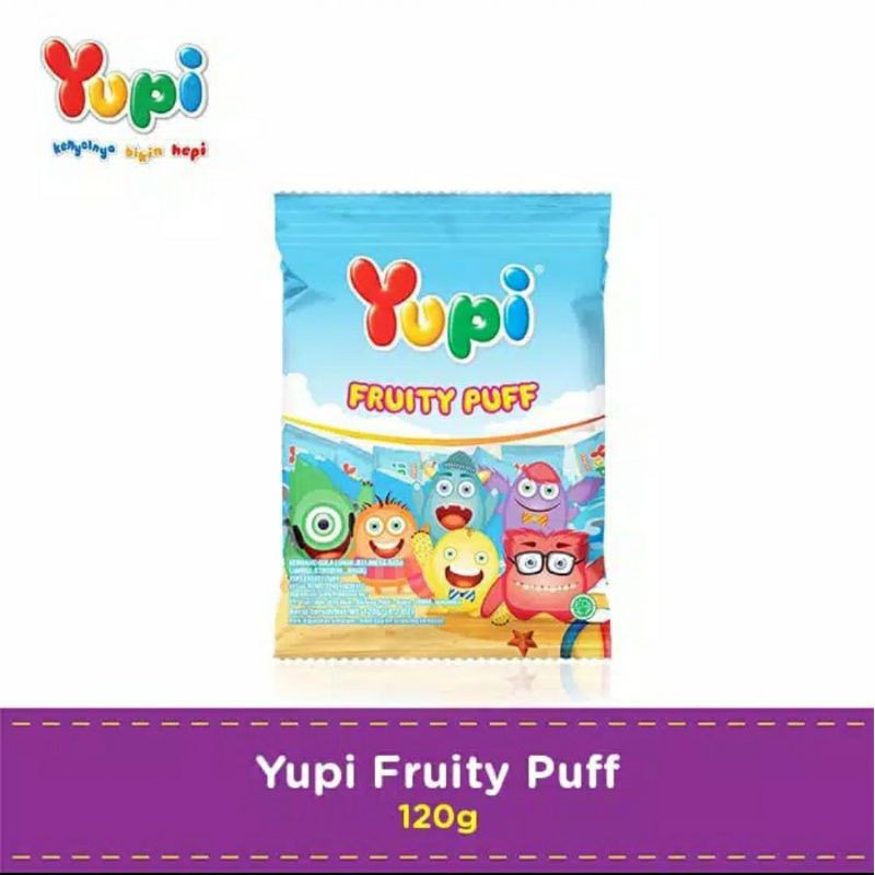 

Yupi Fruity Puff 120g