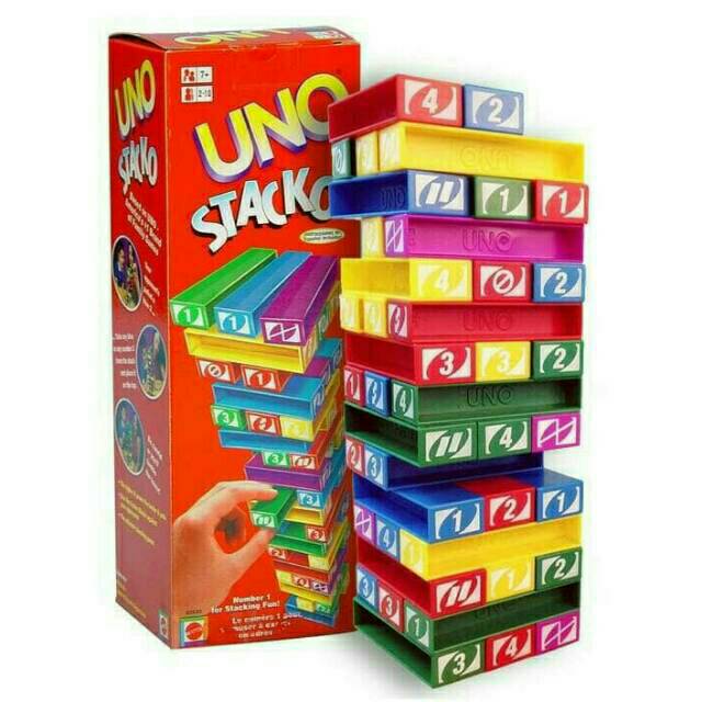 Uno Stack O / Mainan Balok / Mainan Uno Stacko