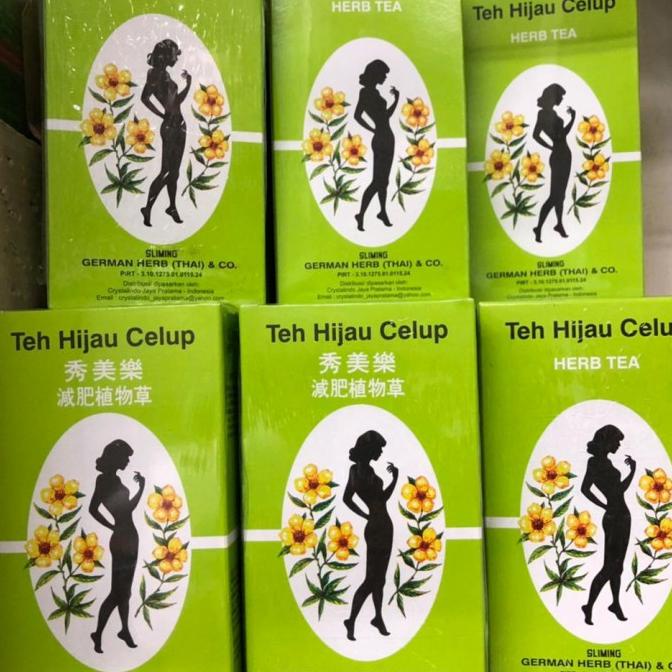 

[COD] slimming herb teh hijau celup 20tea bags [COD]