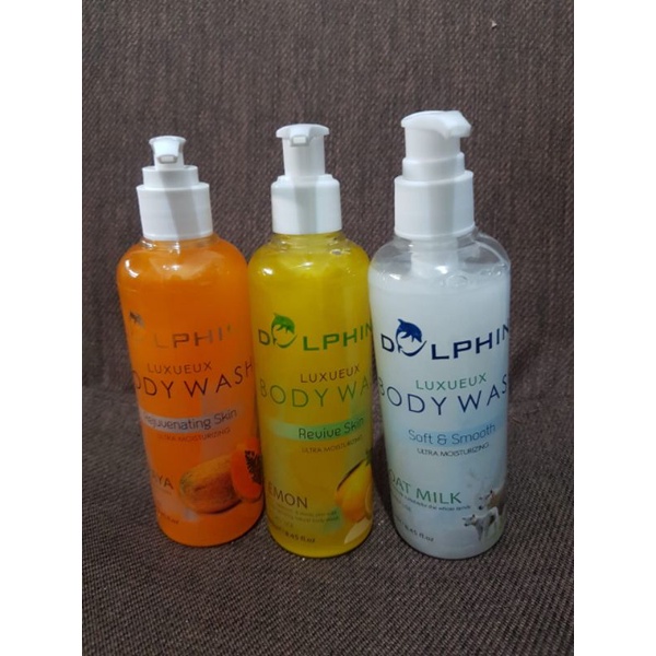 DOLPHIN BODY WASH 250 ML ORIGINAL 100% BPOM