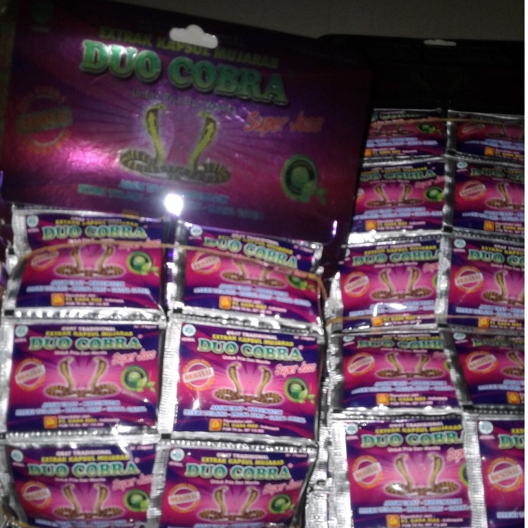 Paket 50 HangerKapsul Duo Cobra Jamu Multiguna