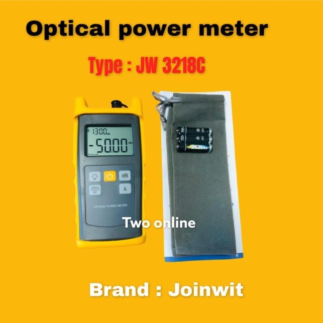 OPM optical power meter JW3218C OPM JOINWIT 3218 C FIBER OPTIC FO