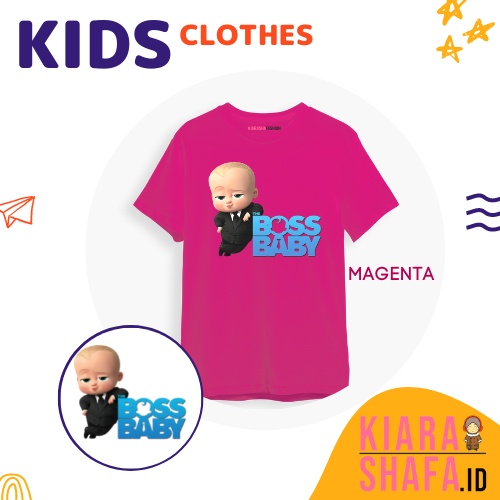 Kiarashafa - Baju Anak / Kaos Anak The Boss Baby