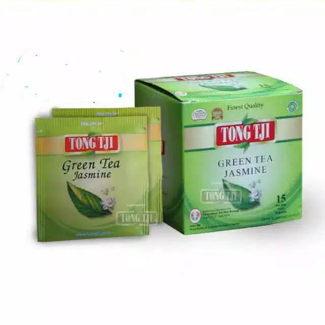 Tong tji green tea isi 15 kantong dengan amplop