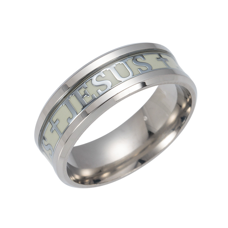 Cincin Luminous Desain Yesus