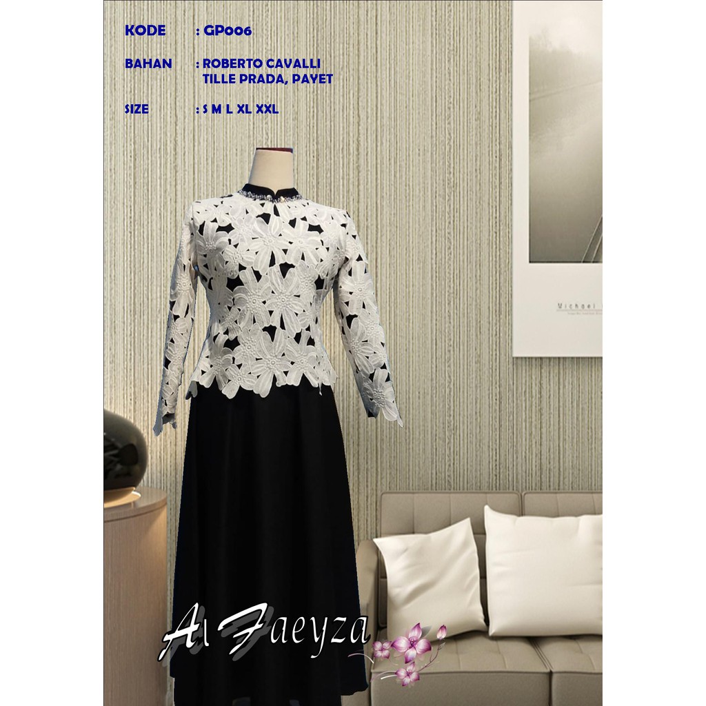 Al Faeyza Gamis Pesta// Gamis Muslim GP006