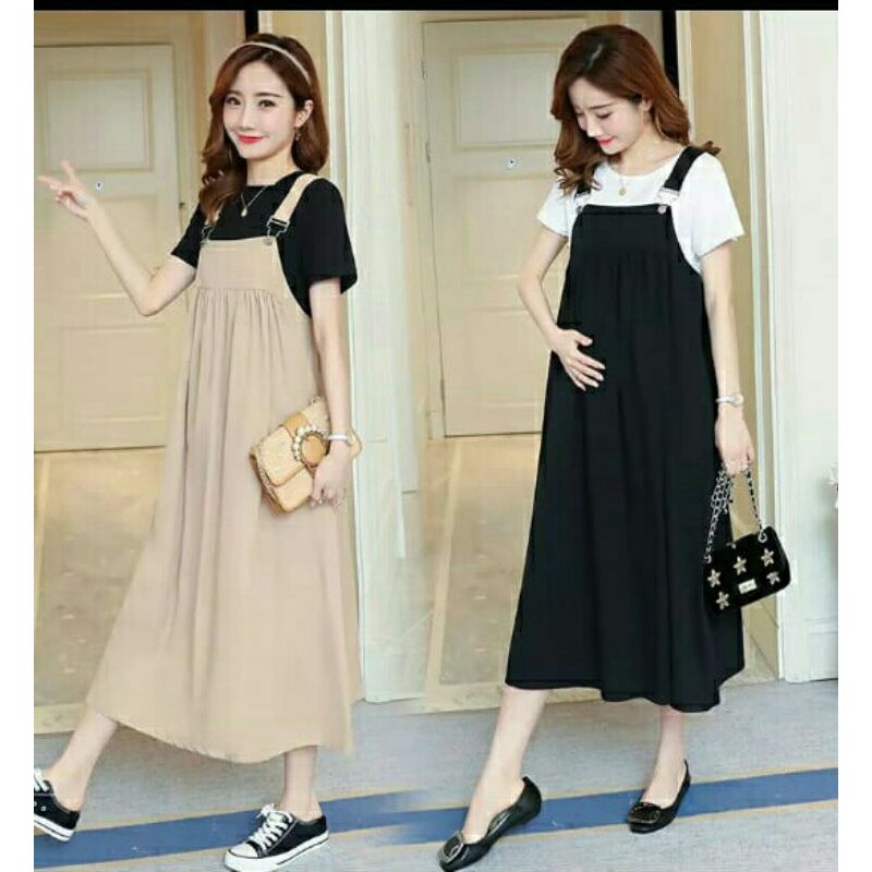 Overall Rok Bumil / Babydoll Top Sale / Overall Baby Terry Over Size / Overall Jumbo / Overall Big S