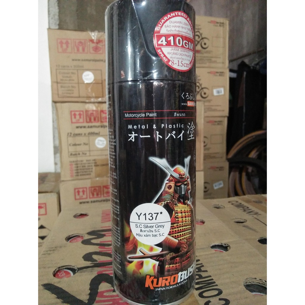 

samurai paint y137 sc silver grey