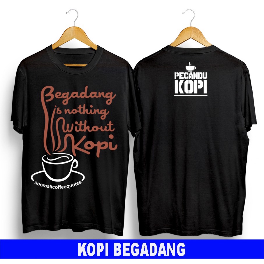 Kaos murah Kaos distro murah baju  distro pria t-shirt murah combed30s KOPI BERGADANG