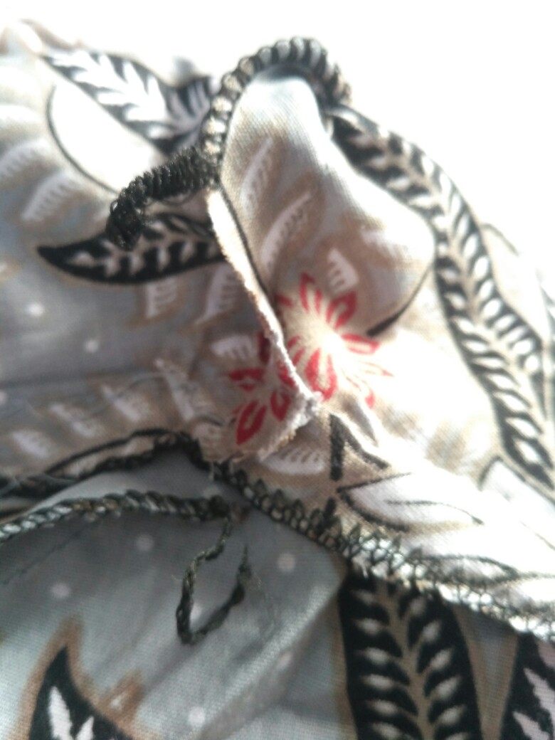 Maura Couple - Sania Ruffle Batik Couple Ori Ndoro Jowi Garansi Termurah Shopee - Batik Modern Solo