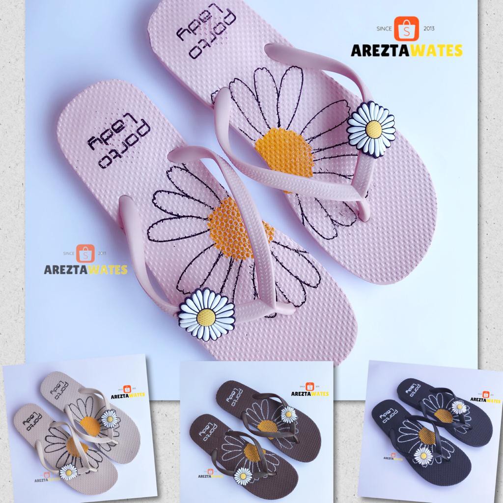 Sandal jepit  karet wanita porto MAT