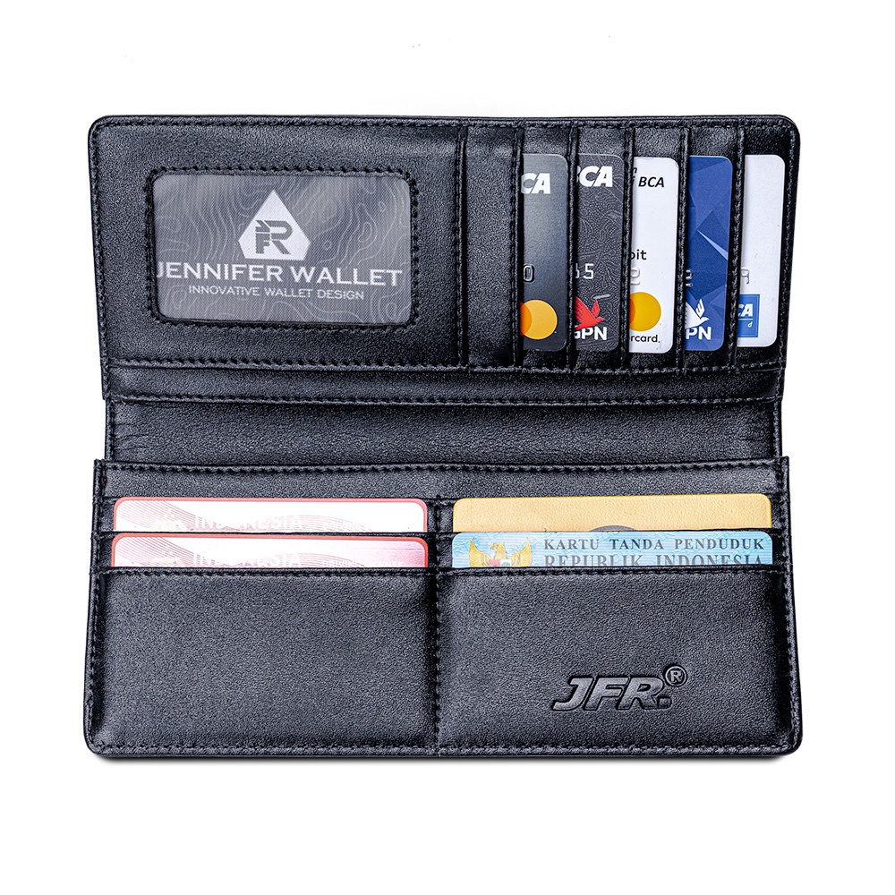 JFR Fashion Dompet Pria Bahan Kulit PU JP49 Panjang Treasure Series-3