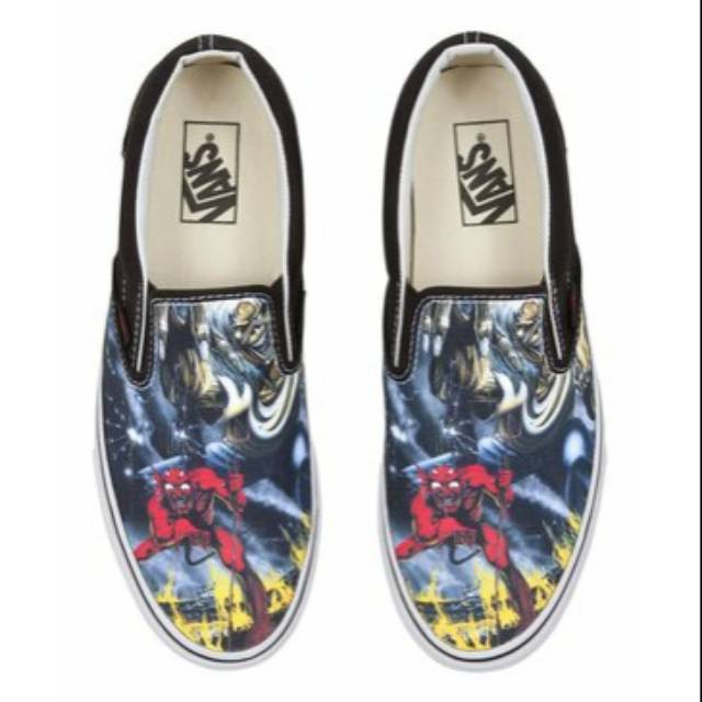 Vans Slip On Classic Iron Maiden