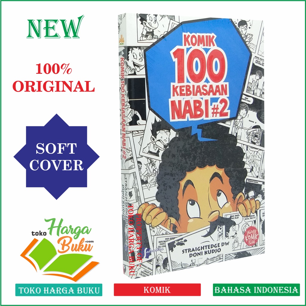 Foto Komik 100 Kebiasaan Nabi Jilid 2 ORIGINAL Buku Anak Islami Meneladani Sirah Nabawiyah Pustaka Al-Kautsar Kids