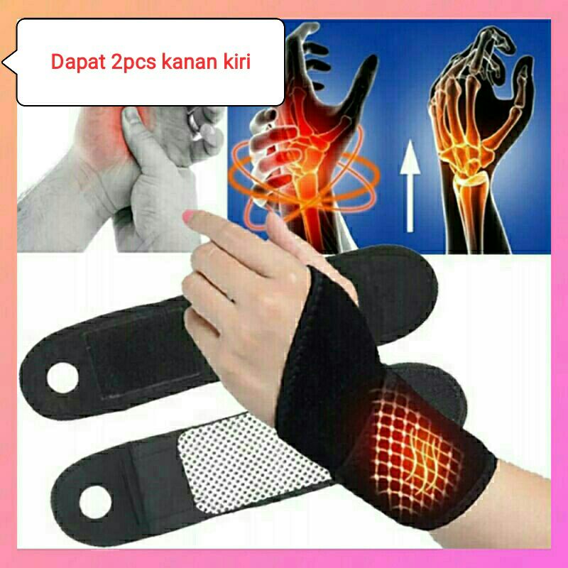 Arthritis With Magnetic Heating Wrist Therapy Tangan