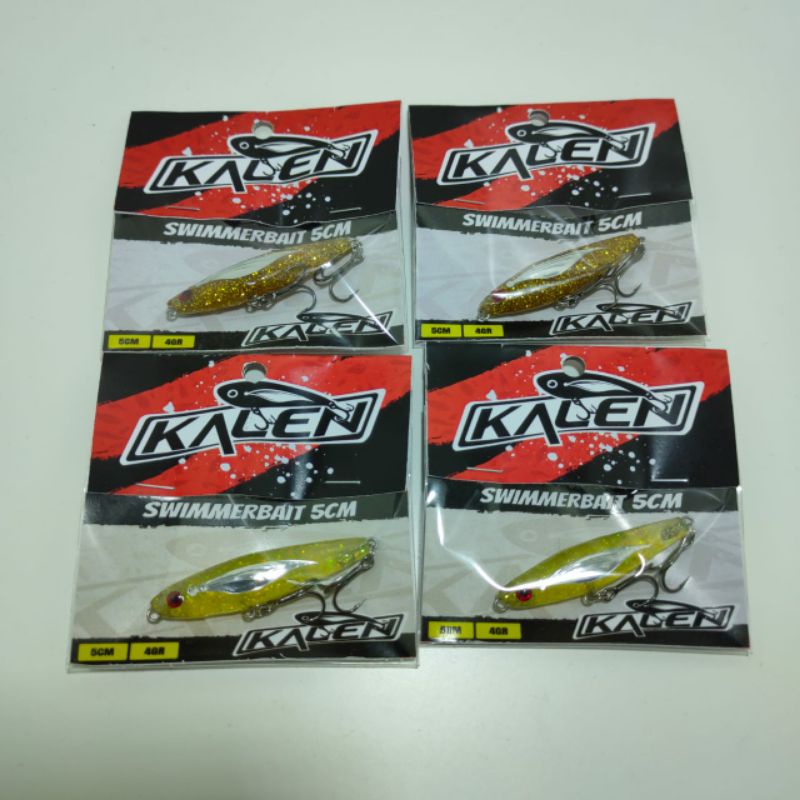 umpan casting hampala lure swimmer kalen 5 cm