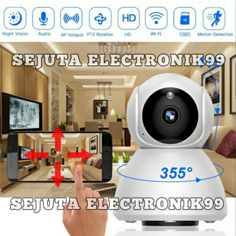 IP Camera CCTV Snowman Wireless 8MP Full HD IP CCTV Wifi