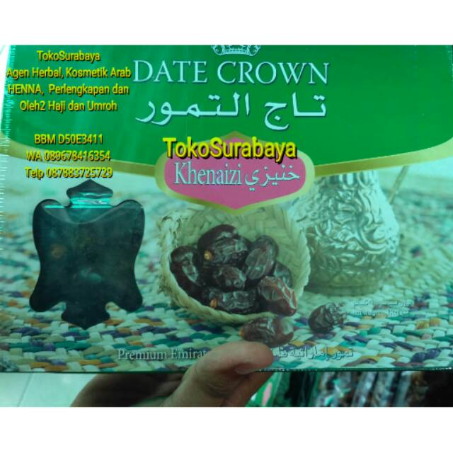 

Kurma Date Crown Khenaizi 1kg 1 kg 1000 gram gr 1000gram