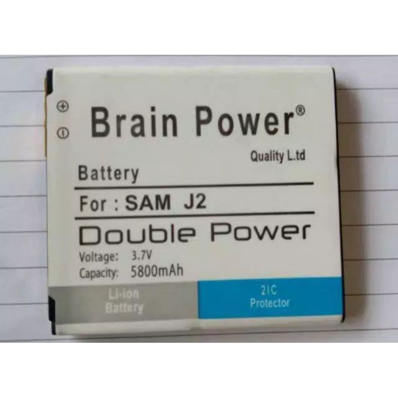 BATRE SAMSUNG J2 BRAIN POWER