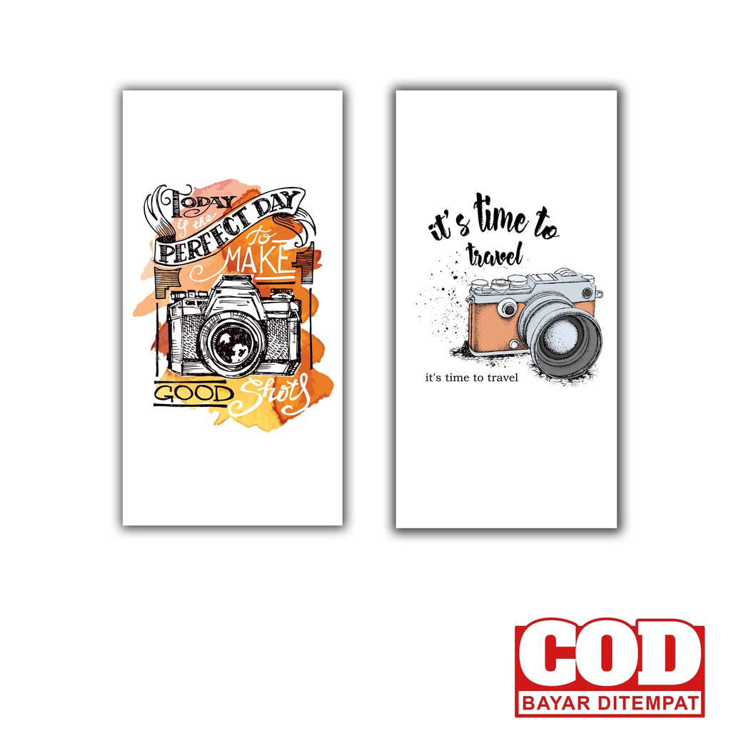 Hiasan Dinding Walldecor Pajangan Rumah Kamar Vintage Retro Kamera