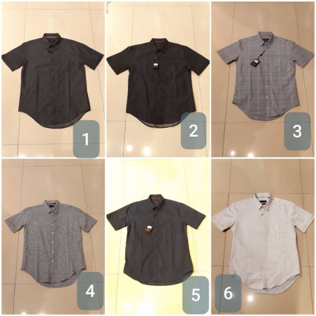 KEMEJA PRIA MASSIMO DUTTI SLIM FIT