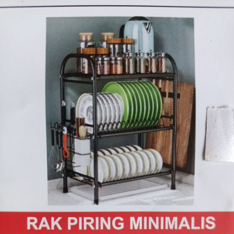 rak piring besi minimalis. rak piring pengering atas meja