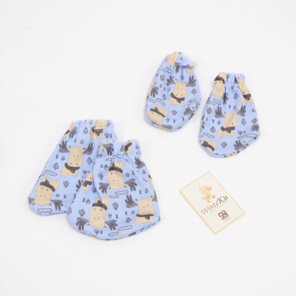 WINTEKU Mittens Set 1Pcs Animal- Sarung Tangan Kaki