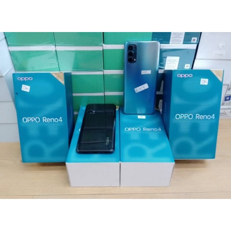 Oppo reno 4 8/128GB fullset original second muluss