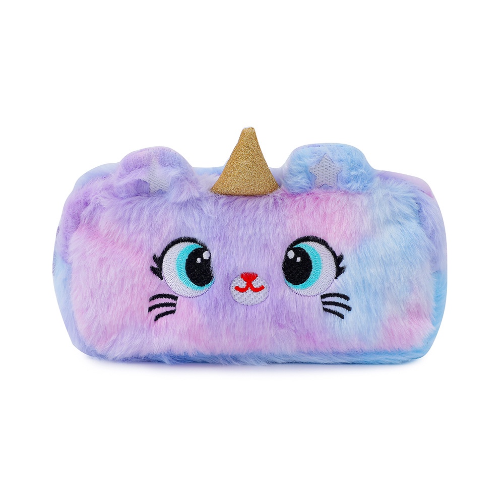 Tempat pensil Unicorn bulu Caticorn kotak pensil bulu anak perempuan anak Paud Tk SD import kado ultah anak perempuan