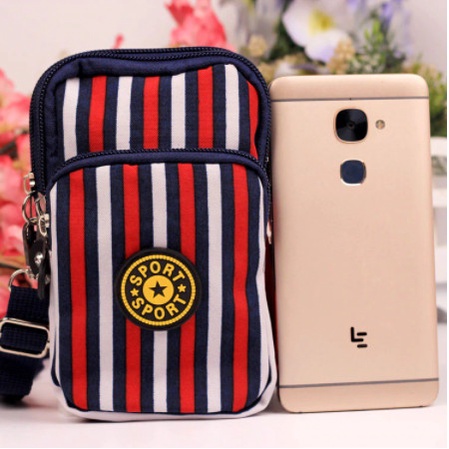 Tas Selempang Mini Wanita Dompet Waterproof Nylon Sling Bag J108