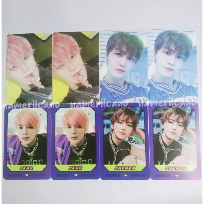 MATCHING GAME CARD JENO JAEMIN POP UP NCT DREAM