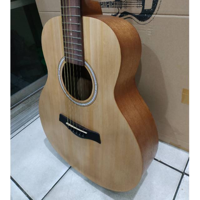 Gitar Akustik Elektrik Original Cowboy Natural GW-2 NA Murah Jakarta EQ TUNER Cowboy