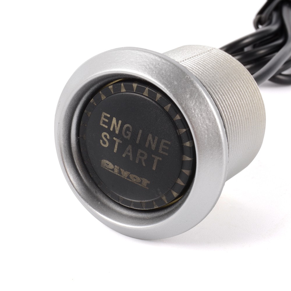 Automotive Luminous RED LEDs Push Start Button Kit Ignition Engine