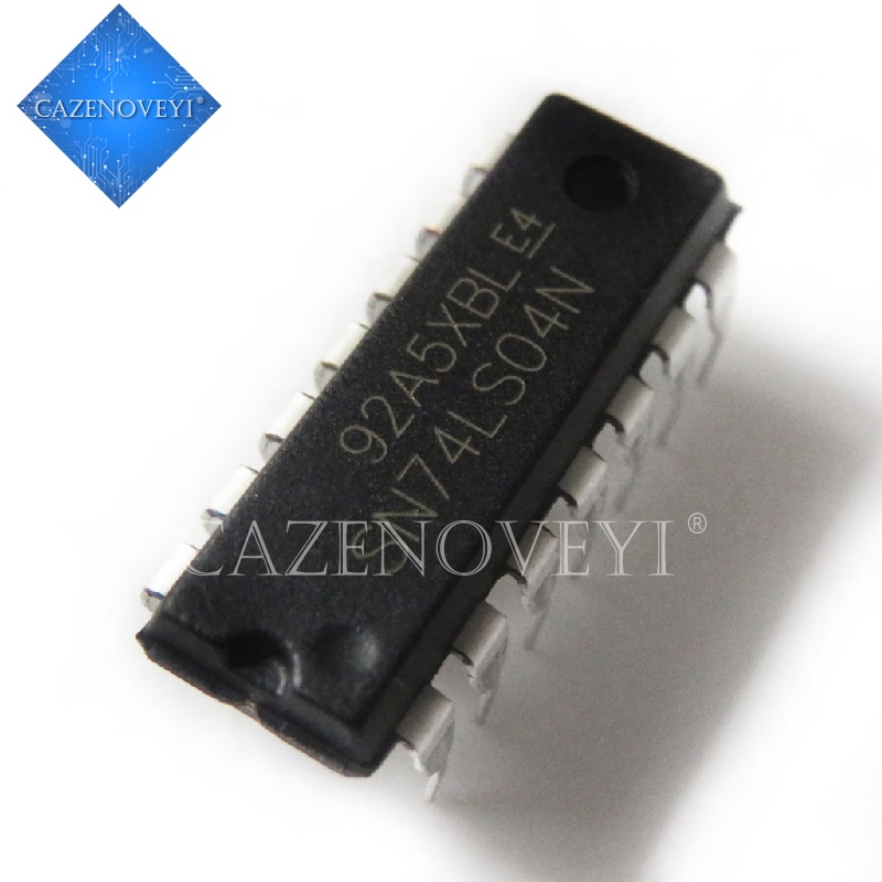 10pcs Ic Sn74Ls04N Sn74Ls04 Dip14 Dip 74ls04n 74ls04