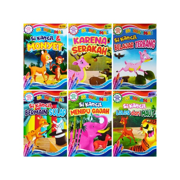 

BUKU MEWARNAI TEMA SI KANCIL