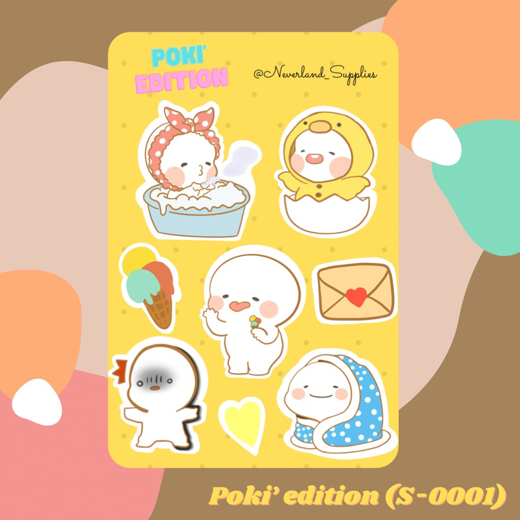 

Neverland Supplies Sticker Poki’ Edition