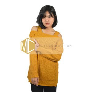 Dijual sabrina sweater premium   sweater rajut   baju rajut   rajut korea   grosir pakaian Diskon