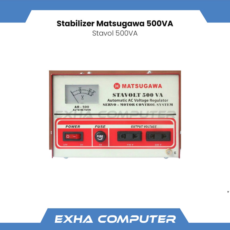 Stabilizer Stavolt MATSUGAWA 500VA - Stabilizer Stavolt
