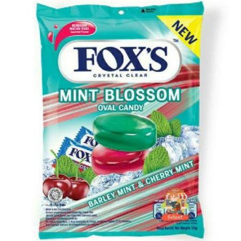 Permen Fox Mint Blossom 2 x 125gr