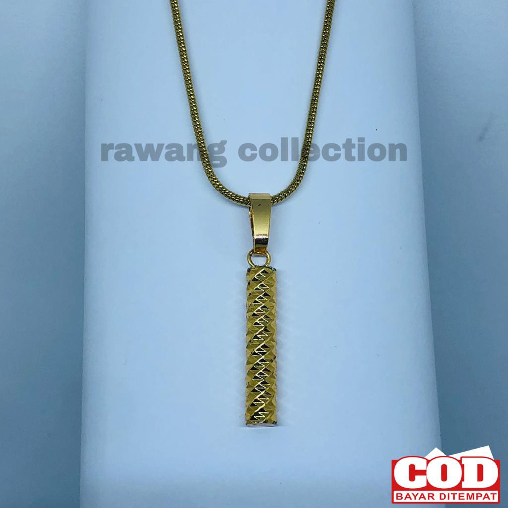 Kalung Titanium Pria Dan Wanita Anti Karat Selamanya