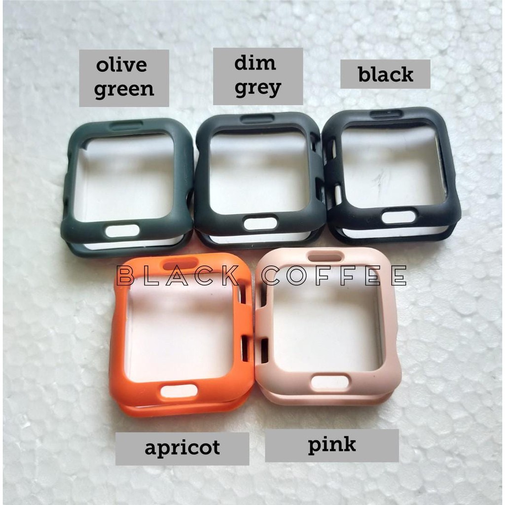 POLOS BUMPER SOFT CASE APPLE WATCH SERI 8 / SERI 7 (41mm / 45mm) SERI SE (2020 / 2022) SERI 6 / 5 / 4 (40mm / 44mm) / SERI 3 / 2 / 1 (38mm / 42mm)SILIKON CASE BODY iWATCH