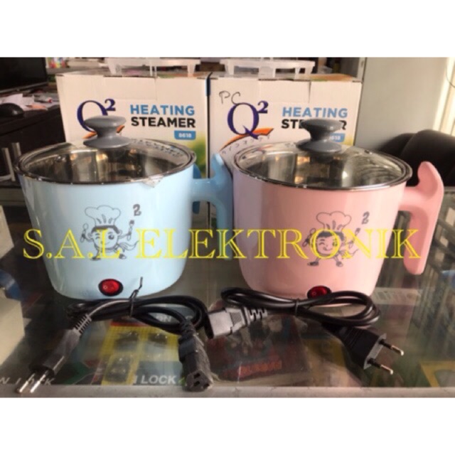 Panci Listrik Q2 Pengukus,Steamer 8618